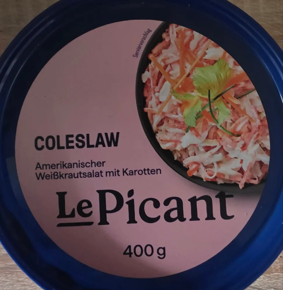 COLESLAW Amerikanischer Weißkrautsalat mit Karotten