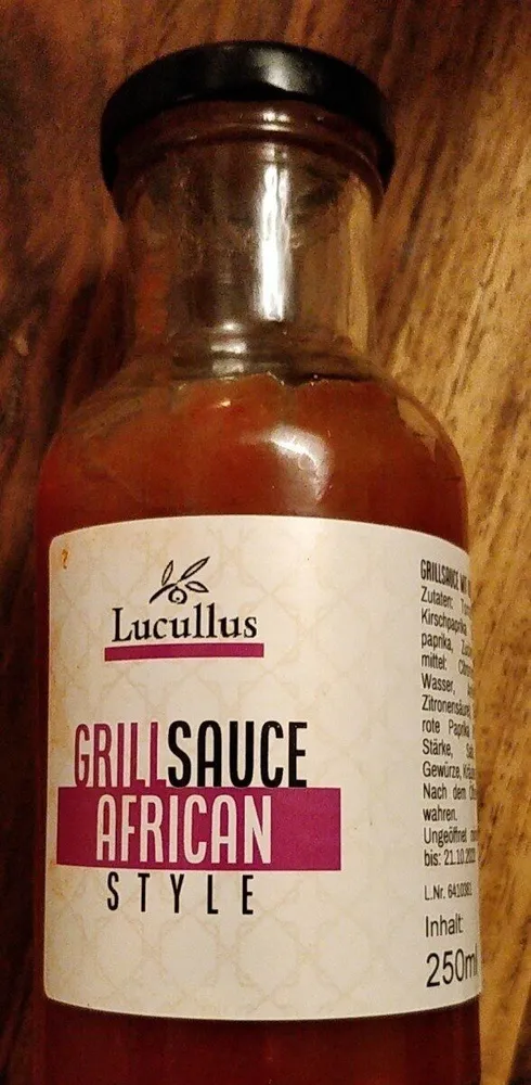 Grillsauce African Style