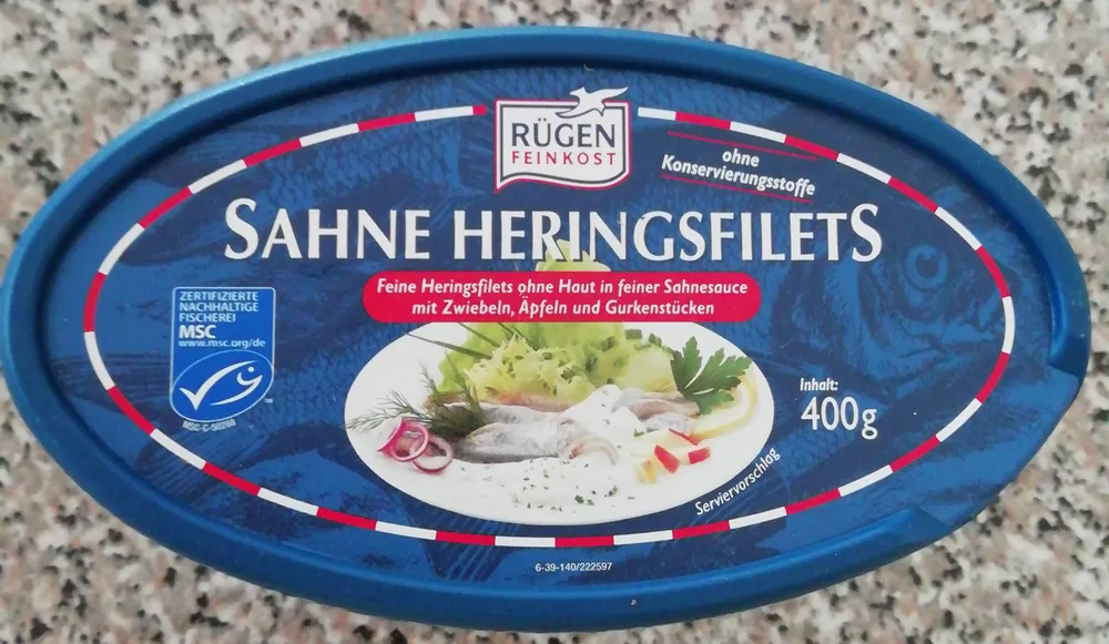 Sahne Heringsfilets
