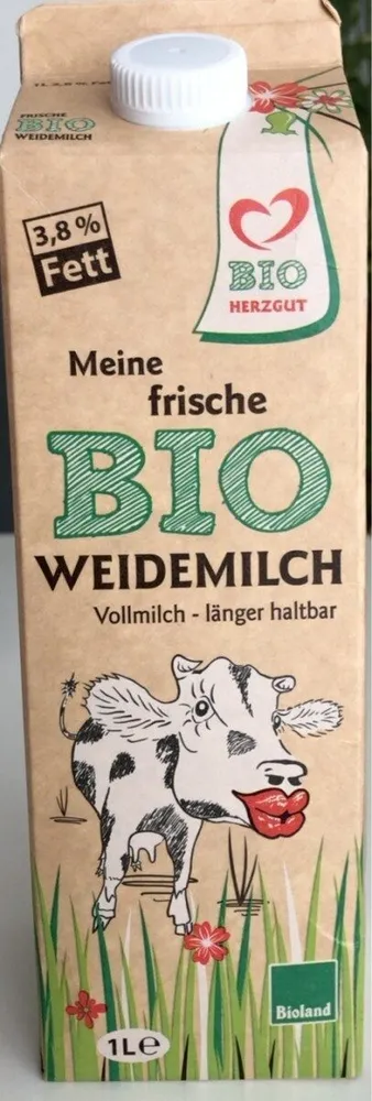 Frische Bio Weidemilch