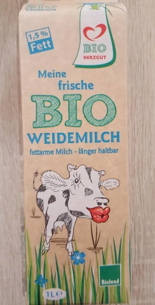 Meine frische Bio Weidemilch