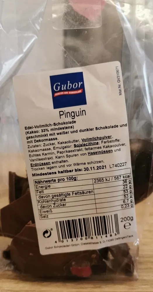 Chocolat Pinguin