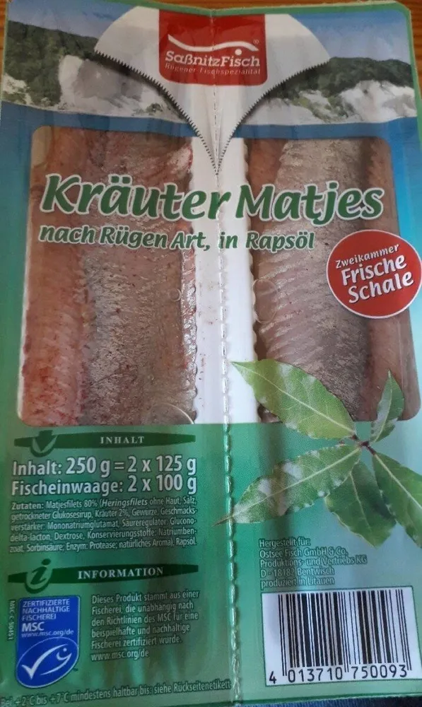 Kräuter Matjes