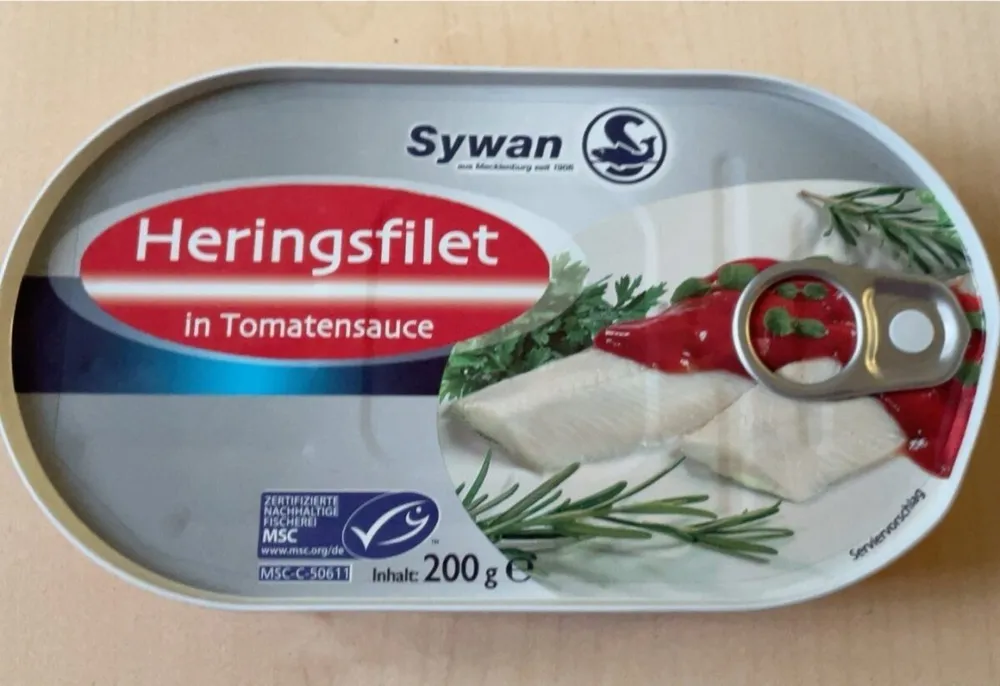 Herisfilet in Tomatensauce