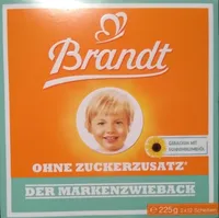 Zwieback ohne Zuckerzusatz