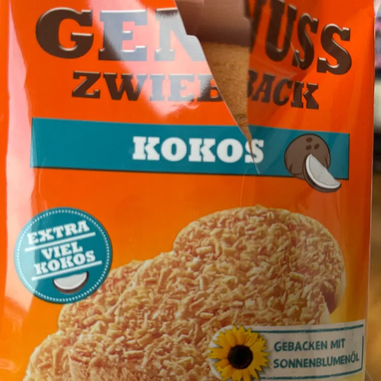 Genuss-Zwieback Kokos