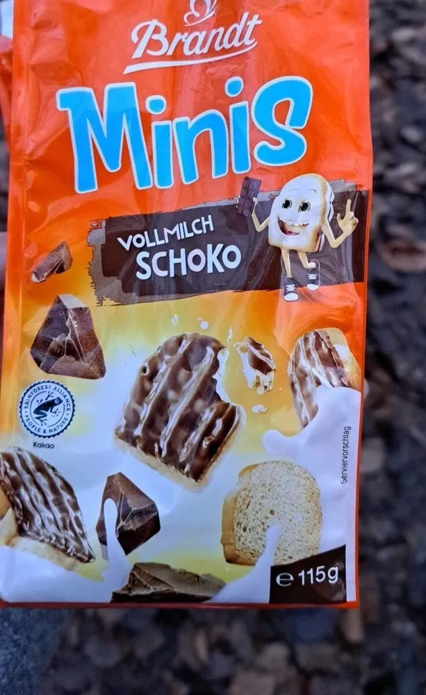 Mini Zwieback Vollmilch Schoko