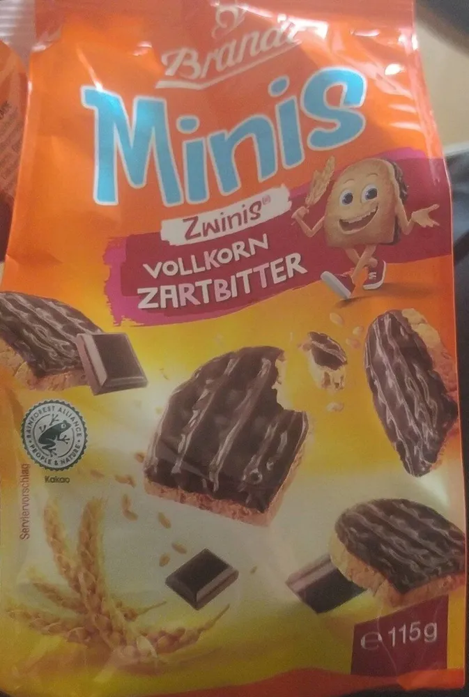Minis vollkorn zartbitter