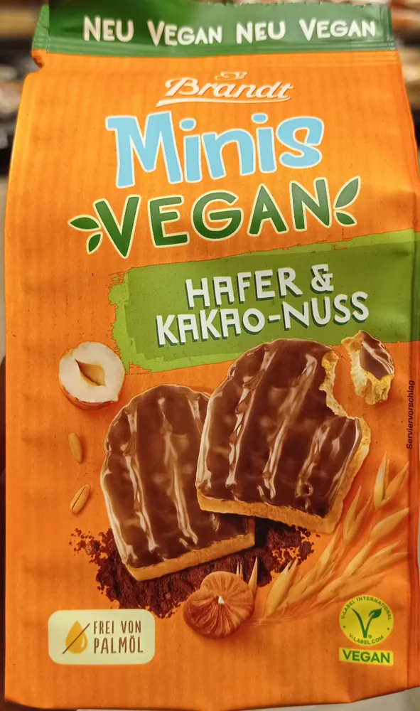 Minis vegan Hafer & Kakao-Nuss