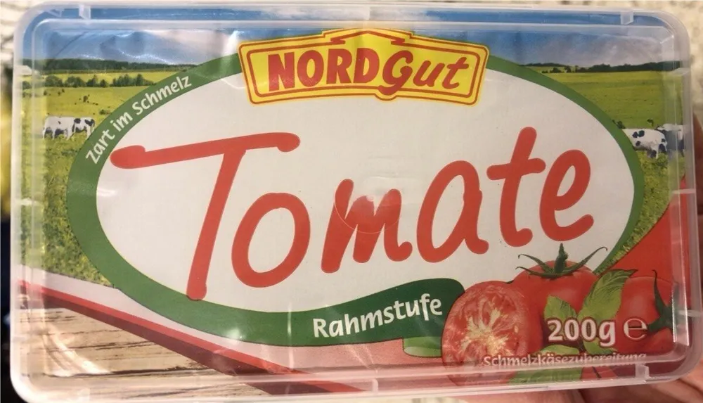 Schmelzkäse Tomate