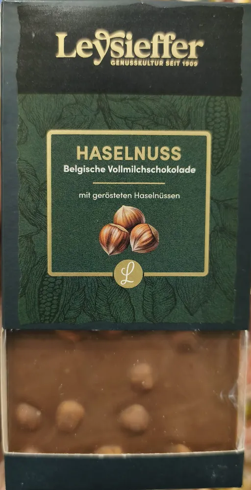 Haselnuss Vollmilchschokolade