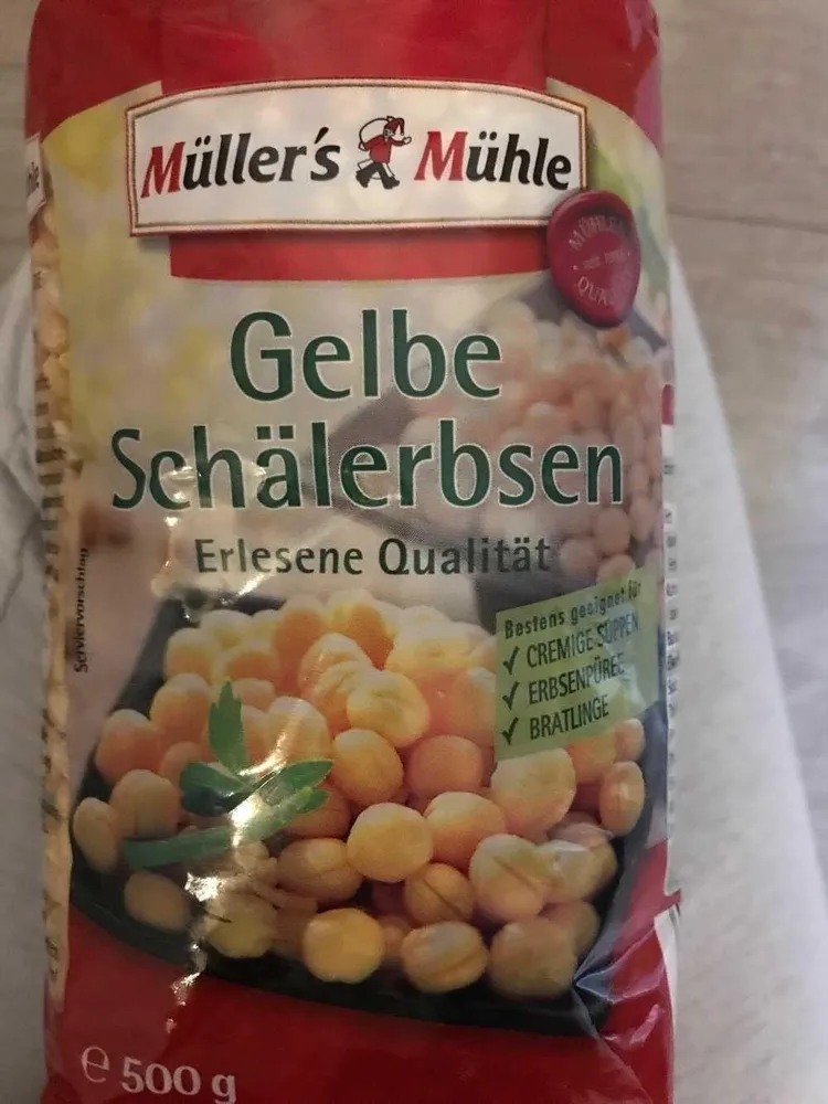 Grüne Schälerbsen