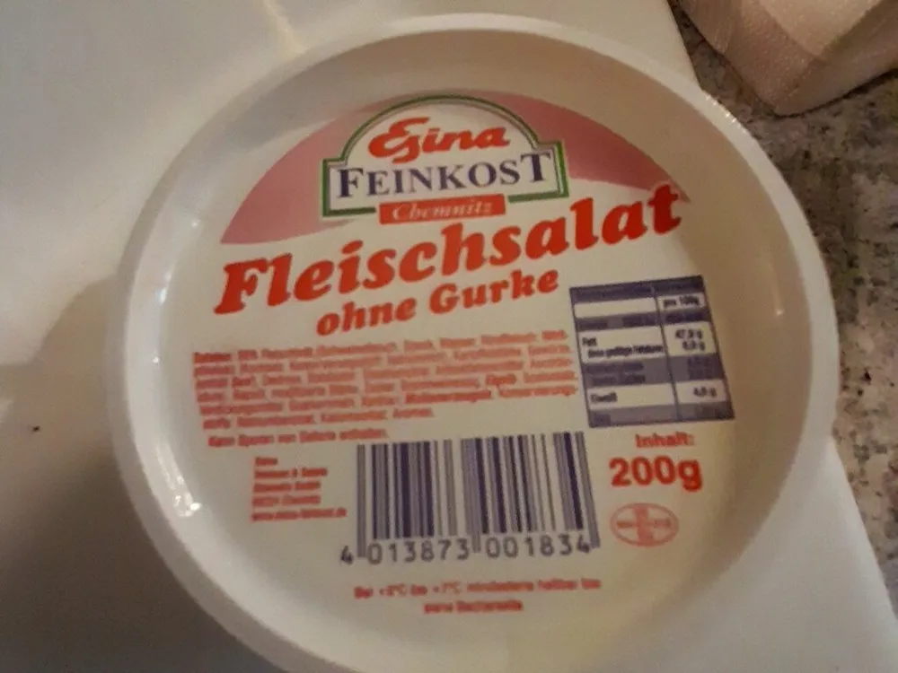 Fleischsalat o. Gurke