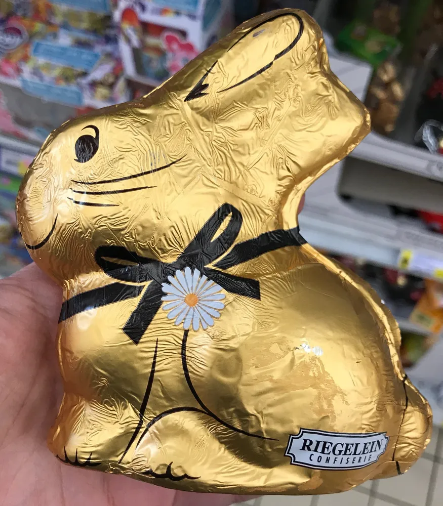 Lapin en chocolat au lait