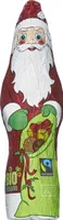 Père Noël en chocolat bio fairtrade