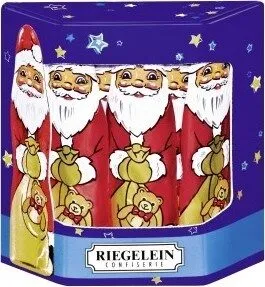 Riegelein Massiv-weihnachtsmann Groß Fairtrade 10er Box