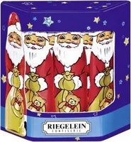 Riegelein Massiv-weihnachtsmann Groß Fairtrade 10er Box
