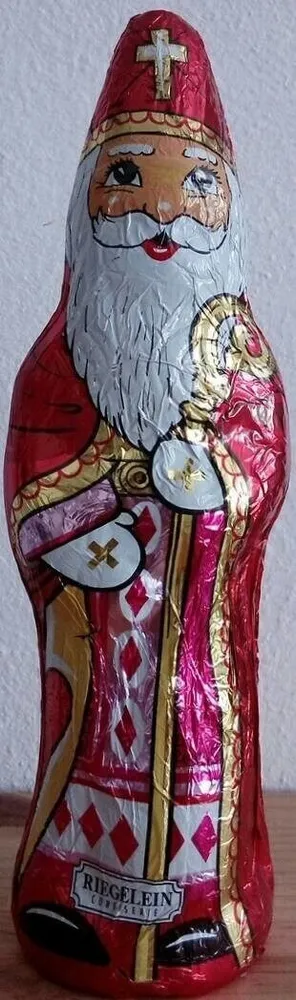 San Nicola di cioccolato al latte