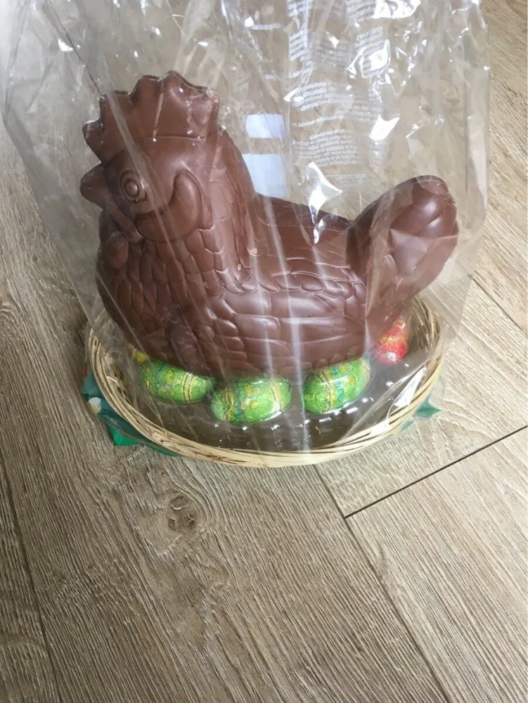 Poule en chocolat