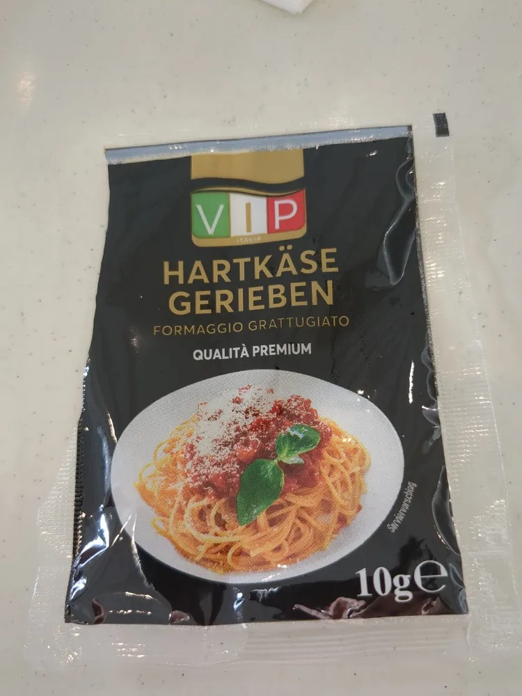 Hartkäse Gerieben