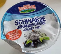 Schwarze Johannesbeere Joghurt mild