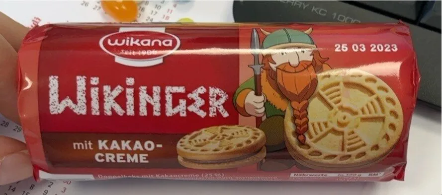 Wikinger mit Kakaocreme
