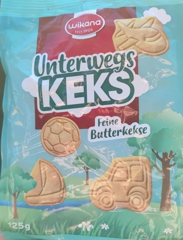 Unterwegs Keks Feine Butterkekse