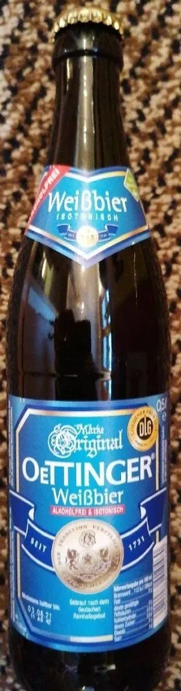 Oettinger Weissbier Alkoholfrei