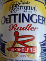 Oettinger Radler Alkoholfrei