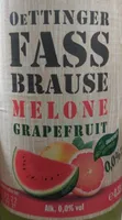 Oettinger Fassbrause Melone Grapefruit