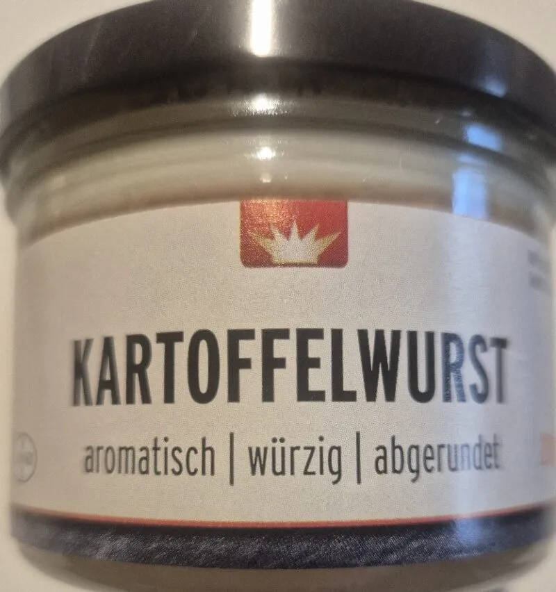 Kartoffelwurst Glas