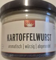 Kartoffelwurst Glas