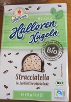 Halloren Kugeln Stracciatella in Zartbitterschokolade