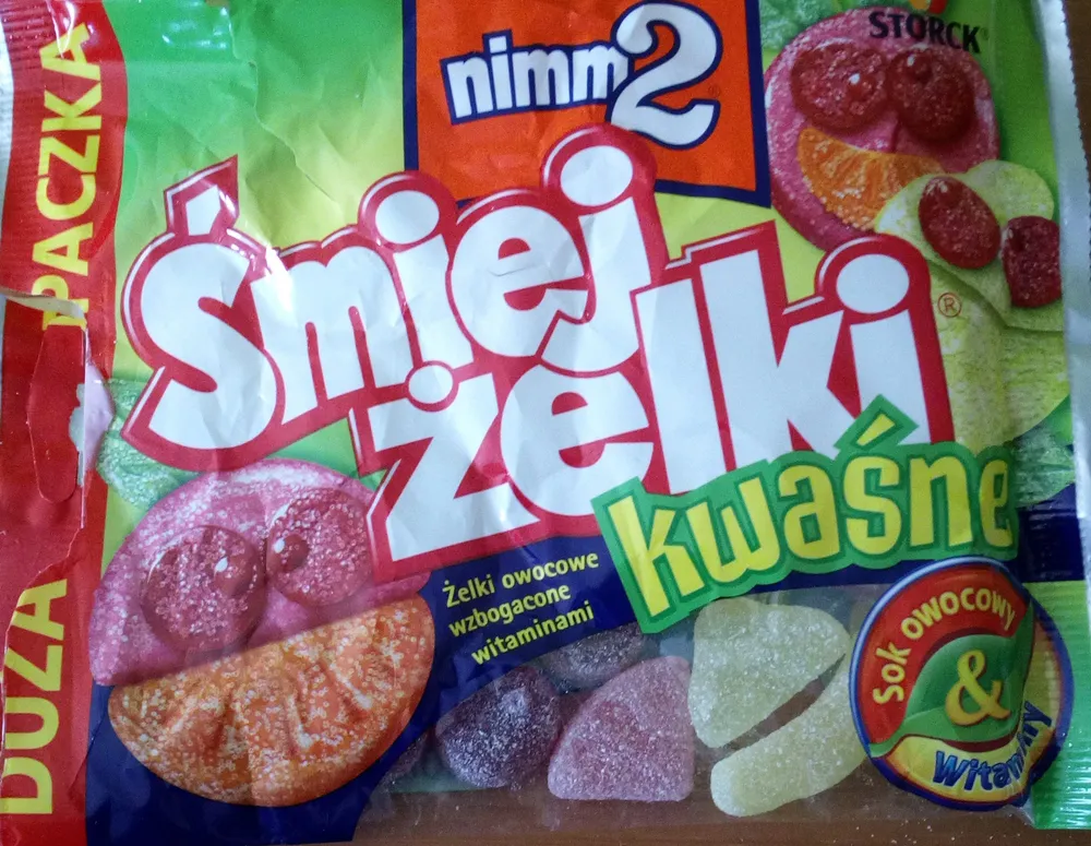 Śmiej żelki kwaśne