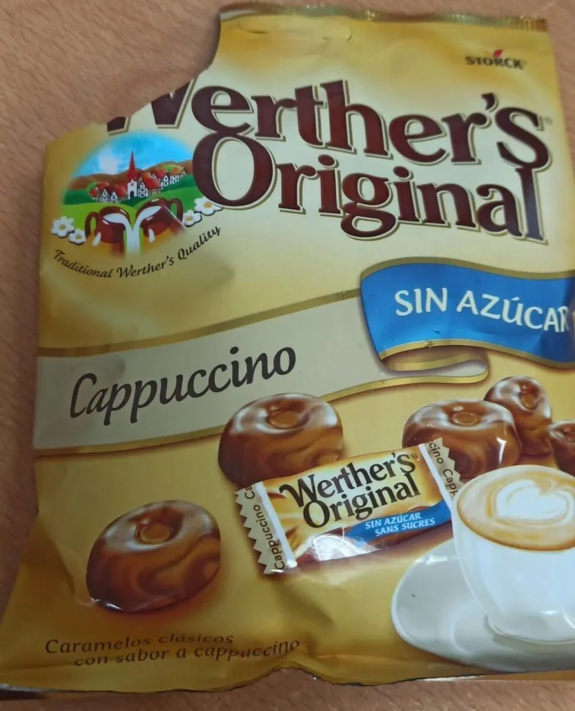 Caramelos clásicos de crema café sin azúcar