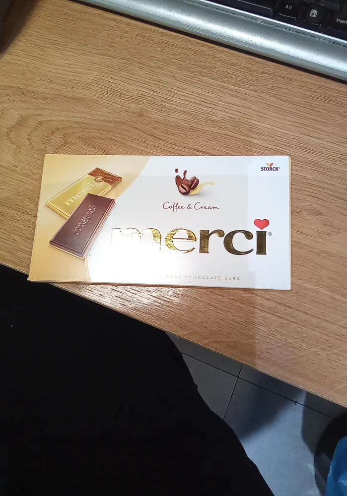 merci Kaffee-Sahne