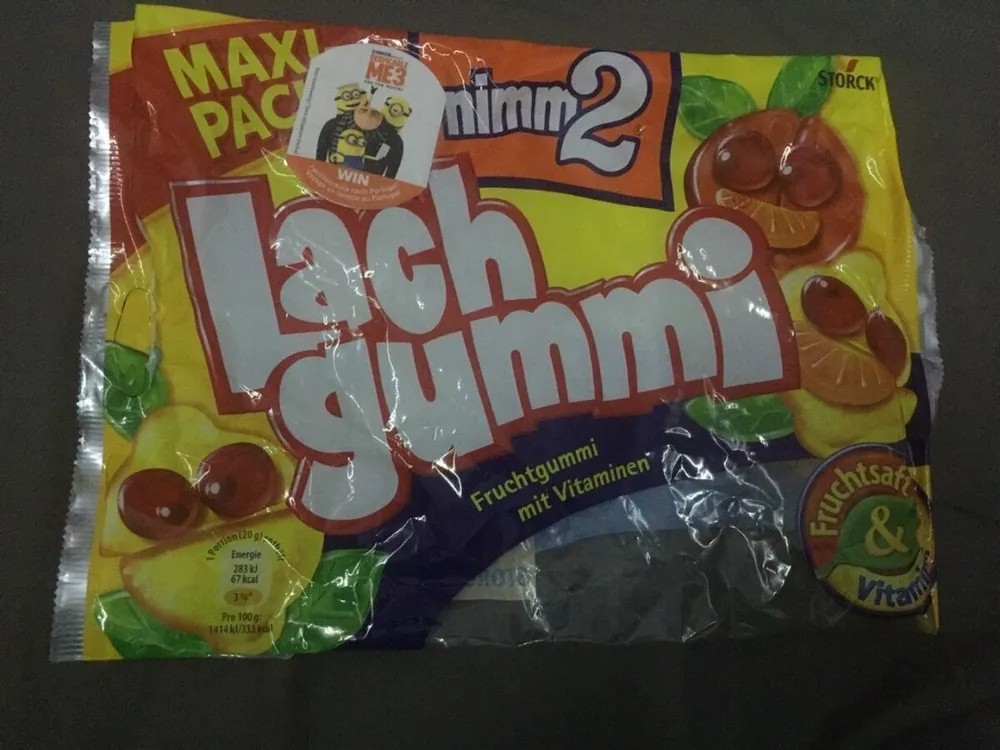 Nimm 2 Lachgummi Maxipack 376g