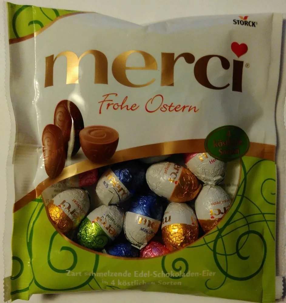 merci Frohe Ostern