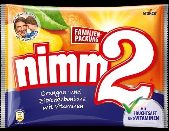 nimm2 Orangen- und Zitronenbonbons mit Vitaminen