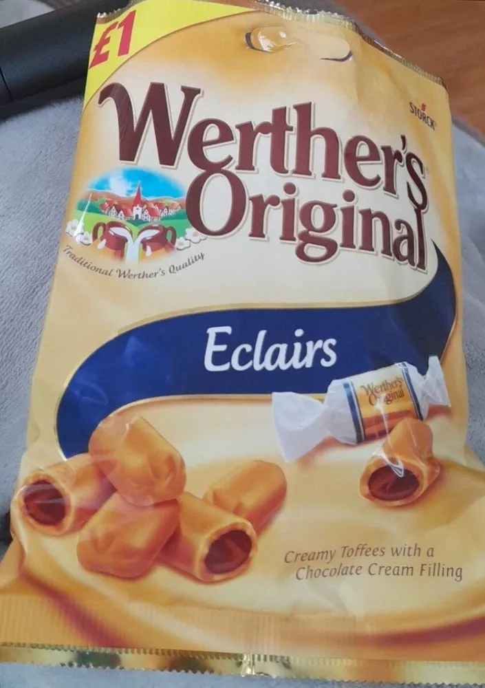 Werther's original eclairs
