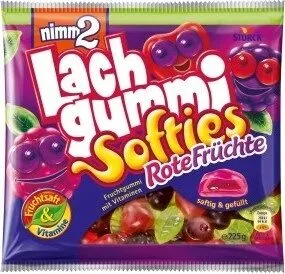 Lachgummi Softies Rote Früchte