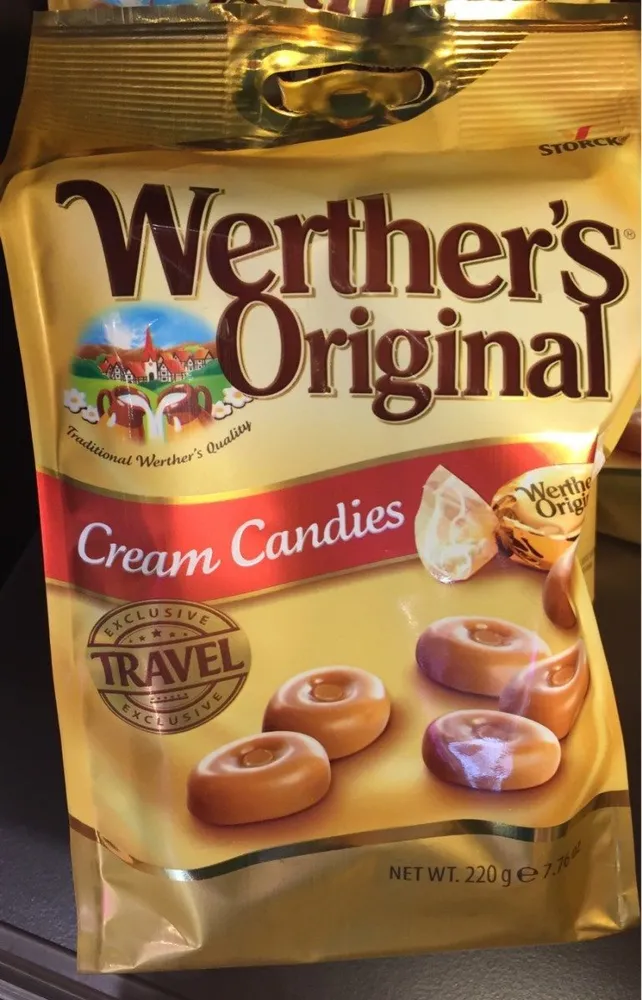 Cream candy