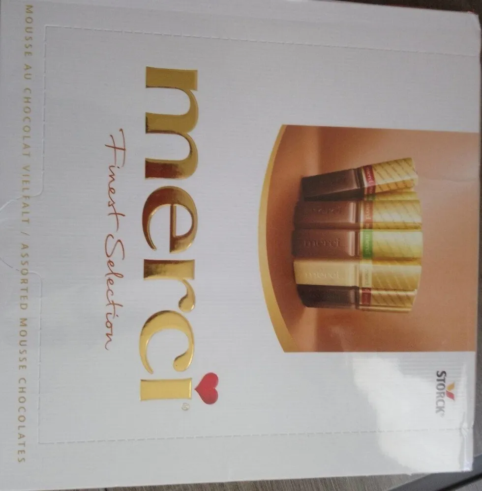 merci Finest Selection Mousse au chocolat Vielfalt