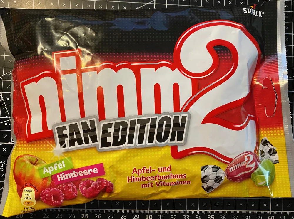 nimm2 Fan Edition Apfel Himbeere