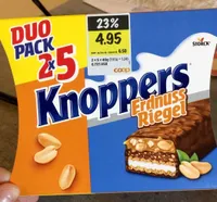 Knoppers erdnuss riegel