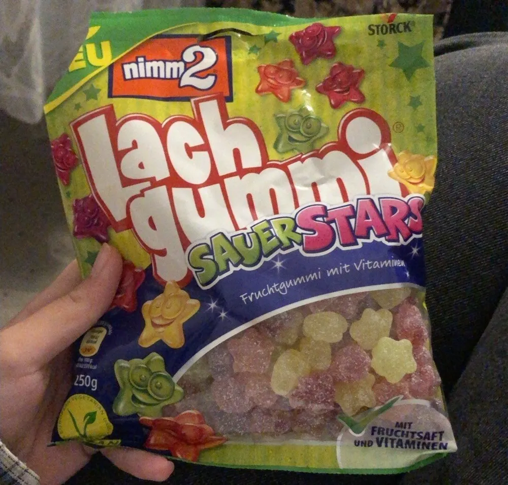 Lach Gummi- Sauer Stars