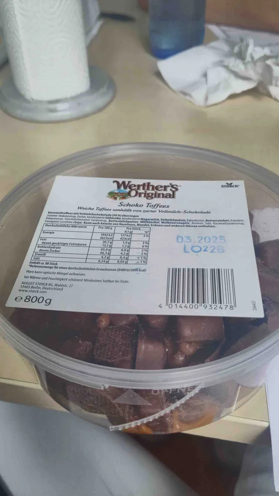 Schoko Toffee