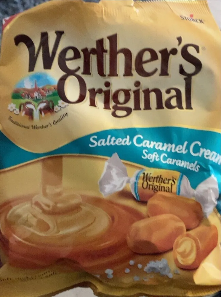 Werther Origina Caramel Cream SOFT CARAMELS Werner