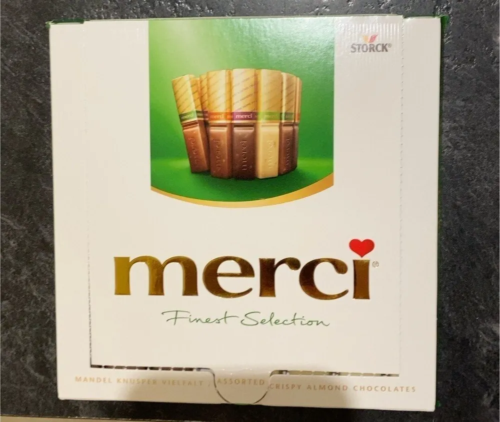 merci Finest Selection Mandel Knusper Vielfalt