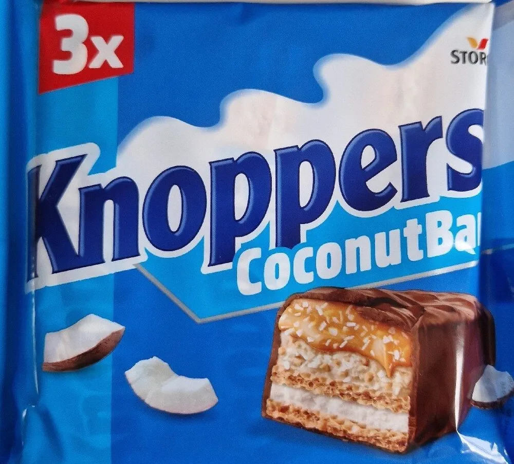 Knoppers Coconut Bar